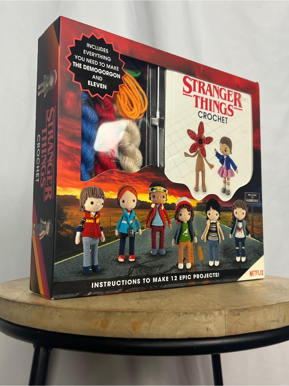 Stranger Things Hobby Art Crochet Dolls Set